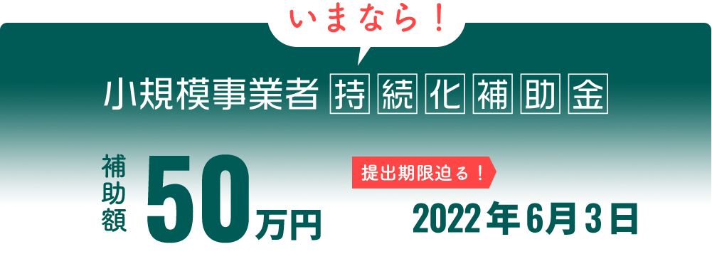 小規模事業者持続化補助金